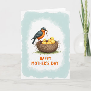 Loving Bird Mothers Day Card