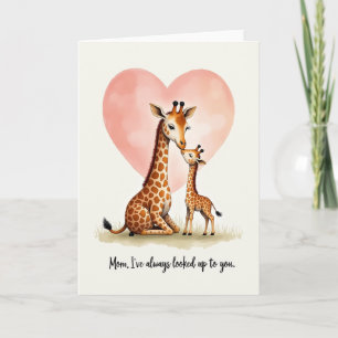 Loving Caramel Creature Mothers Day Card
