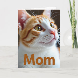 Loving Cat Portrait Card