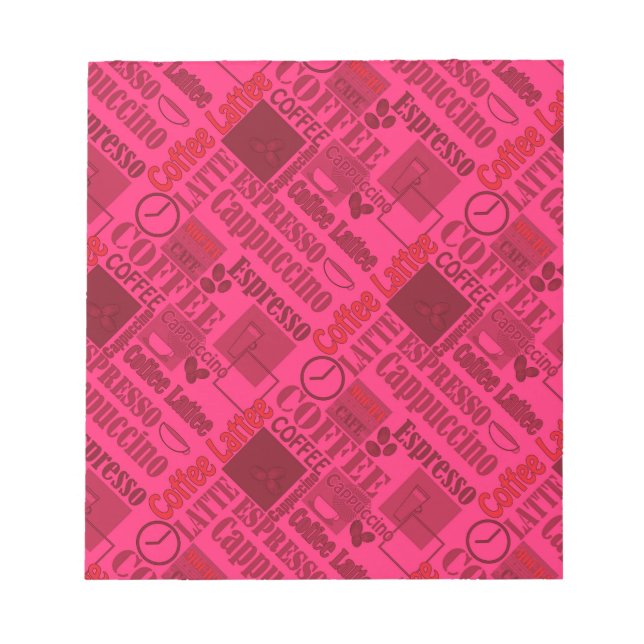 Loving coffee notepad (Front)