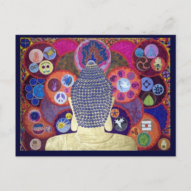 Loving Contemplation Postcard (Front)