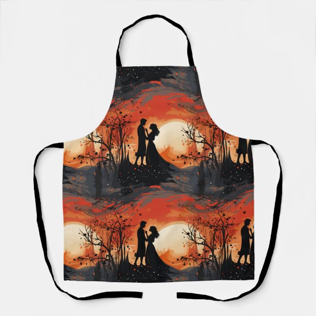Loving Couple  Apron (Front)