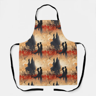 Loving Couple  Apron