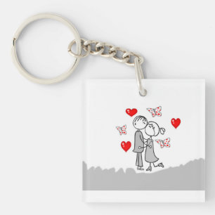 **LOVING COUPLE** KEYCHAIN