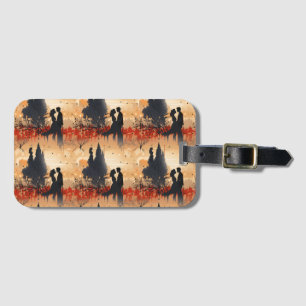 Loving Couple Luggage Tag