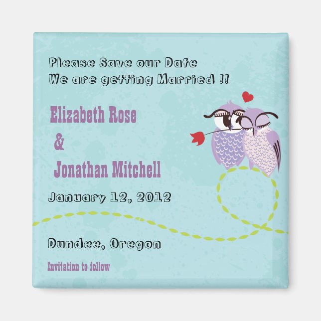 Loving Couple Magnet (Front)