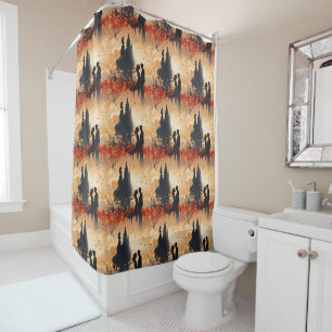 Loving Couple  Shower Curtain