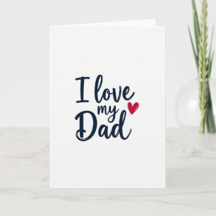Loving Dad Brushstroke Card