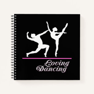 Loving dancing notebook