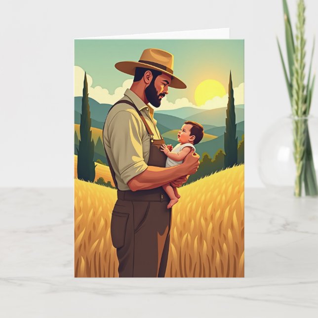 Loving Fathers Day Card (Front)