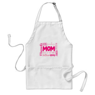 Loving Fearless Mum Heart of the Family Standard Apron
