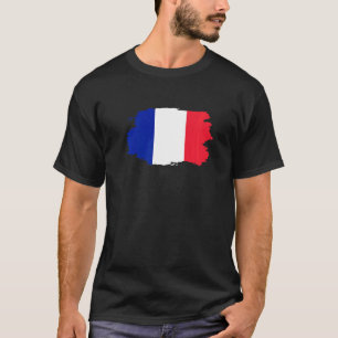 Loving France Flag Patriotic French Sports Support T-Shirt