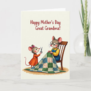 Loving Grandma Craft Card