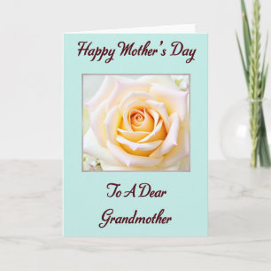 Loving Grandmothers Day Card