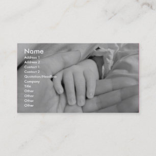 Loving Hands Child Care Business Card