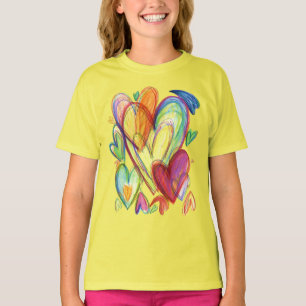 Loving Healing Hearts Art Custom Shirt