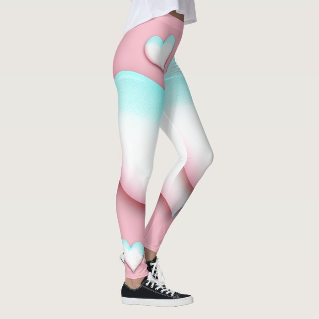 Loving Hearts Leggings (Right)