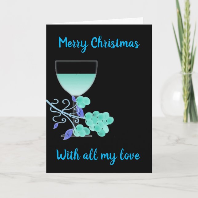 **LOVING** HOLIDAY TOAST TO THE ONE I LOVE (Front)