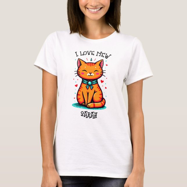 Loving Kitten T-Shirt (Front)