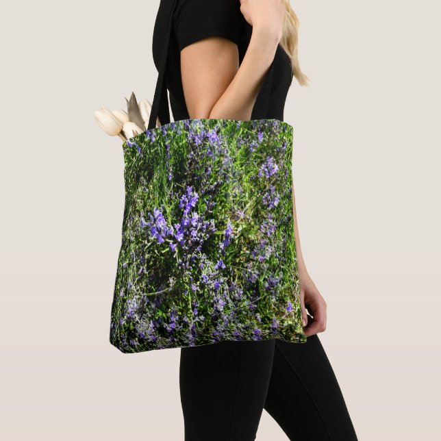 Loving Lavender..... Tote Bag (Close Up)
