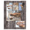 Loving Life with You 5 Photo Collage Rustic Wood