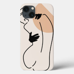 Loving Line Art iPhone 13 Case