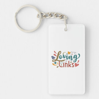 Loving Links  Key Ring