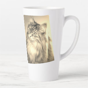 loving memorial keepsake funeral add pet name phot latte mug