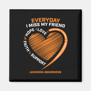Loving Memory In Remembrance Of My Friend Leukaemi Magnet
