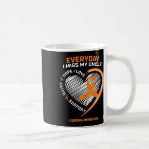 Loving Memory In Remembrance Of My Uncle Leukaemia Coffee Mug