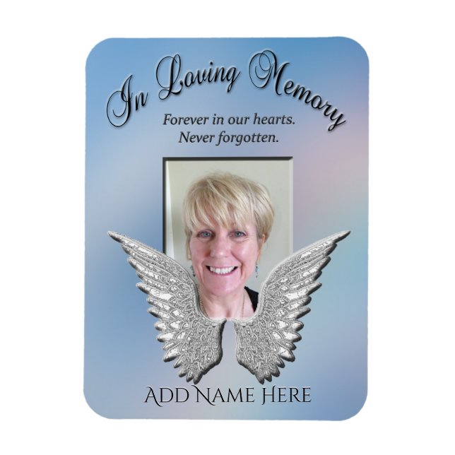 Loving Memory Memorial Magnet (Vertical)