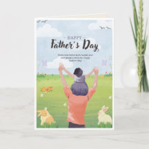 Loving Message for Dad Card