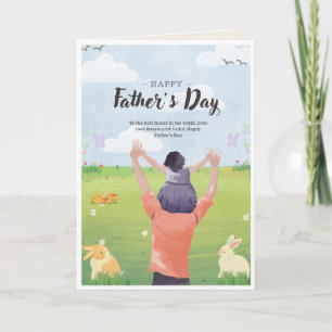 Loving Message for Dad Card