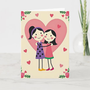 Loving Mothers Day Figures Card