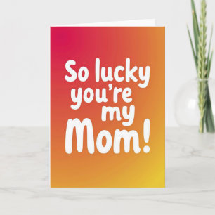 Loving Mothers Day Gradient Card