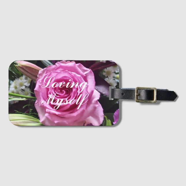 Loving Myself Luggage Tag (Front Horizontal)