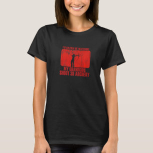 Loving Rather Be Watching Grandkids Shoot 3D Arche T-Shirt