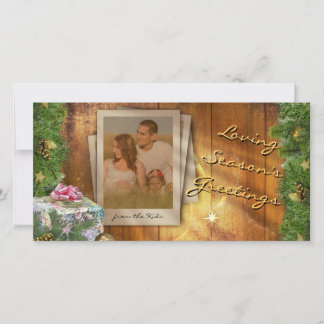 Loving Season's Greetings Photo Card
