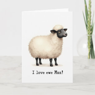 Loving Sheep Maas Day Card