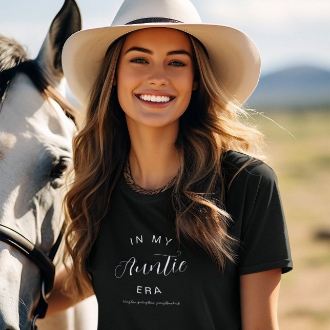 Loving, Spoiling, Giving Back | Cute Auntie T-Shirt (Creator Uploaded)