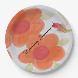 Loving Summer Paper Plates