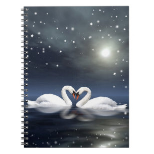 Loving swans notebook