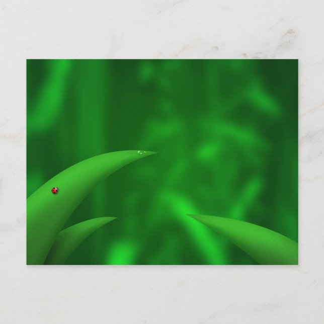 Loving the Greens! Postcard (Front)