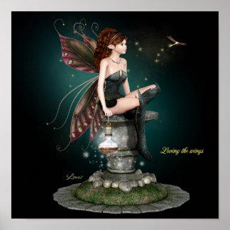 Loving the wings poster