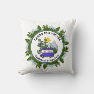 LOVING THIS VAN LIFE Personalised Camping Cushion