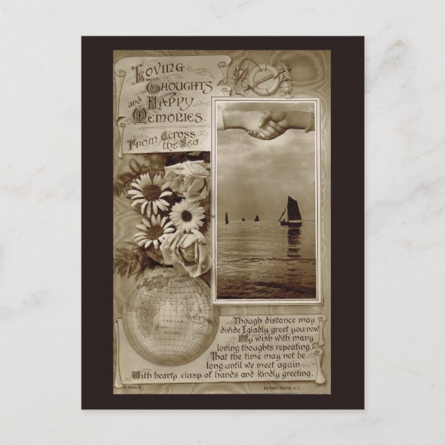 Loving Thoughts Postcard (Front)