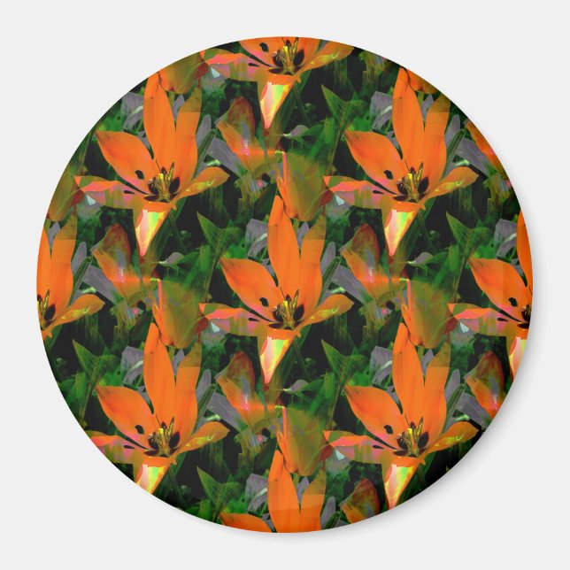 Loving Tulips... Magnet (Front)