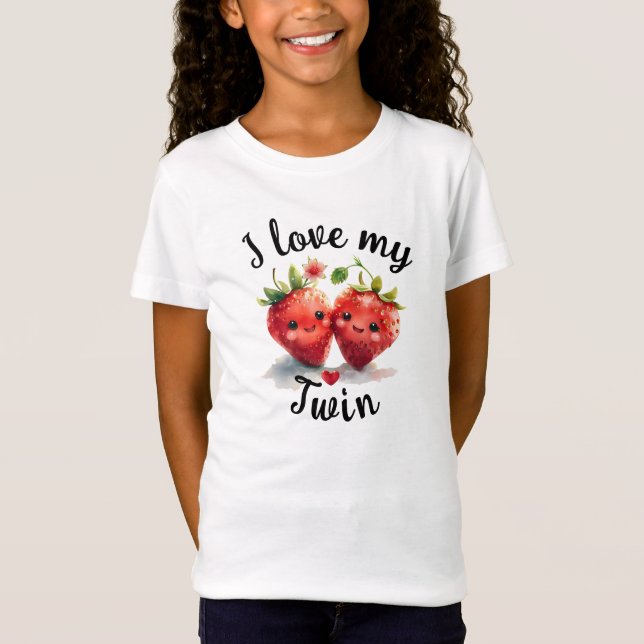 Loving twins T-Shirt (Front)