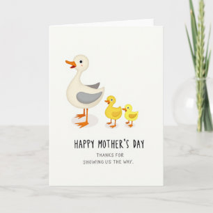 Loving Waterbird Mothers Day Card