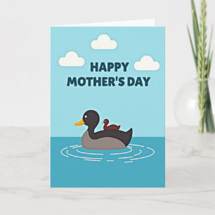 Loving Waterbirds Mothers Day Card
